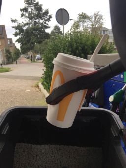 Cup and Lid and Straw