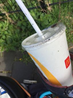 Cup and Lid and Straw