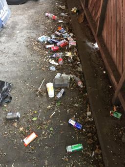 Polluted area